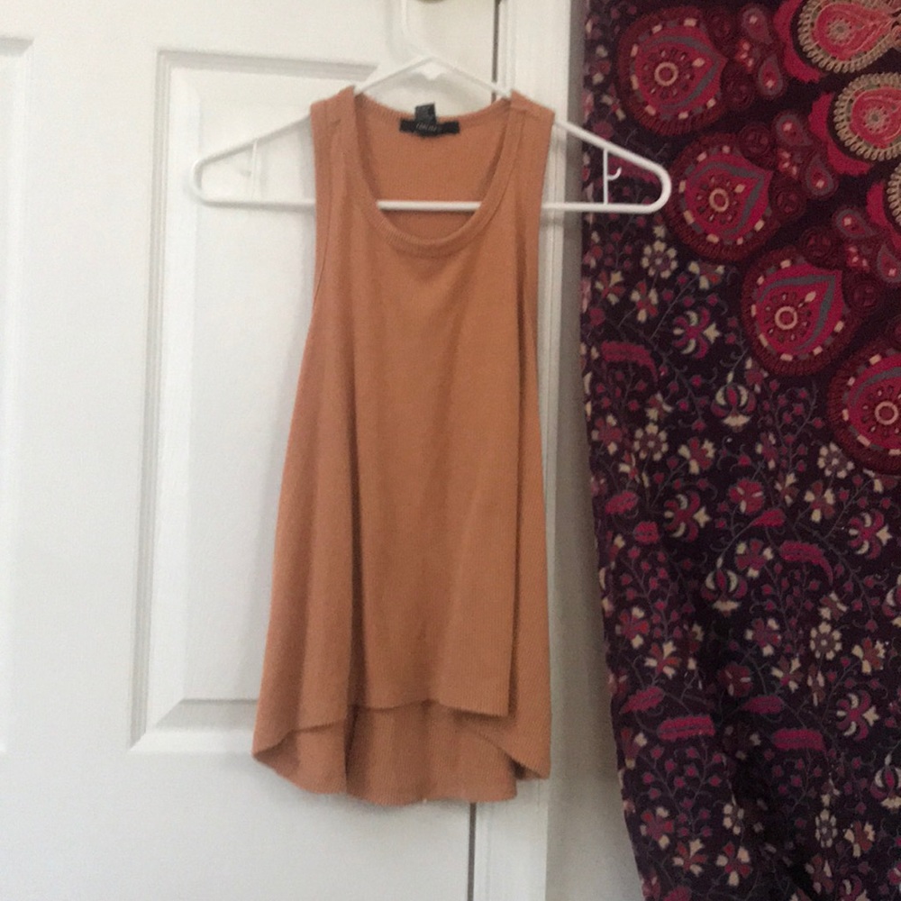 Orange Tank Top